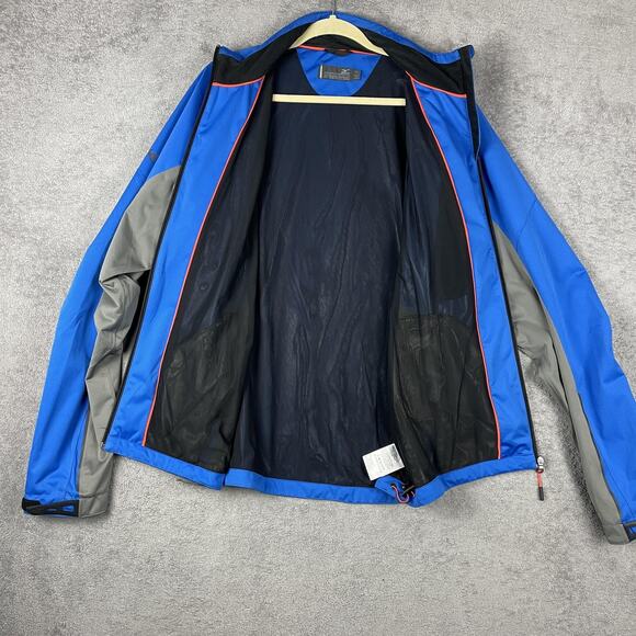 Mizuno Pro Jacket Mens XL Blue Softshell Impermalite Water Resistant 52GE5003 - Picture 13 of 16